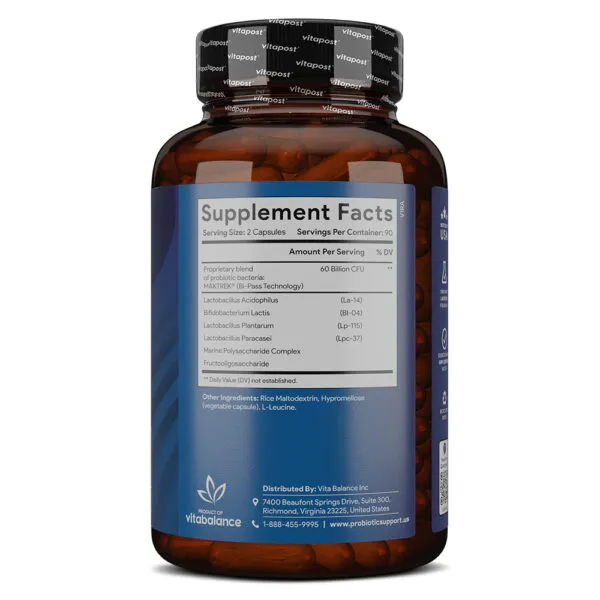 probiotic support bottle